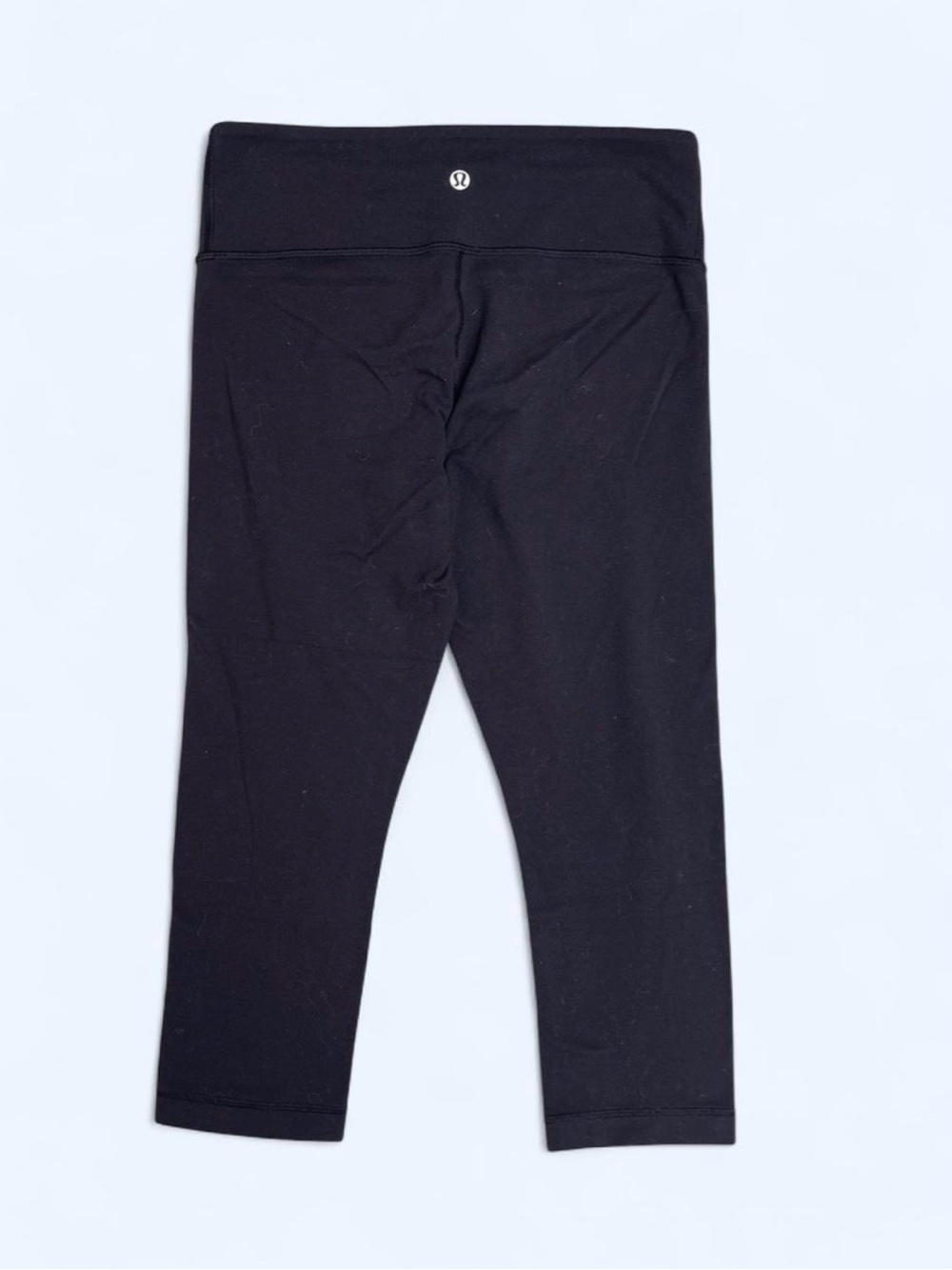 lululemon athletica Black cropped leggings yoga Pilates activewear loungewear 6 - Picture 2 of 6